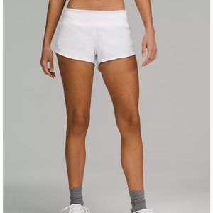 Lululemon Speed Up Low-Rise Lined Short 2.5” size 4